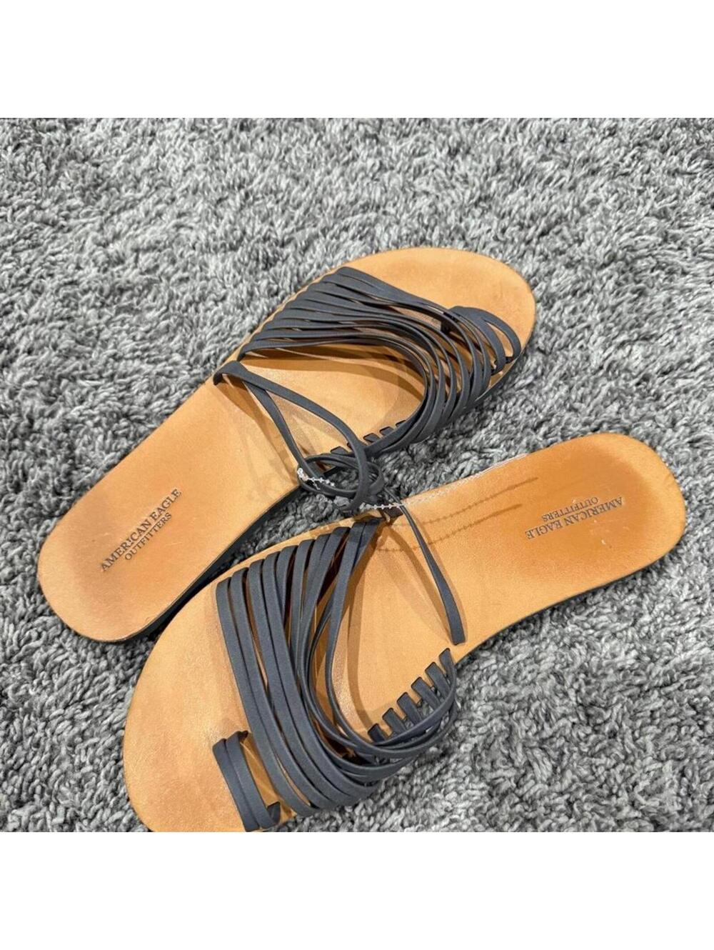 American Eagle Strappy Slide Sandals